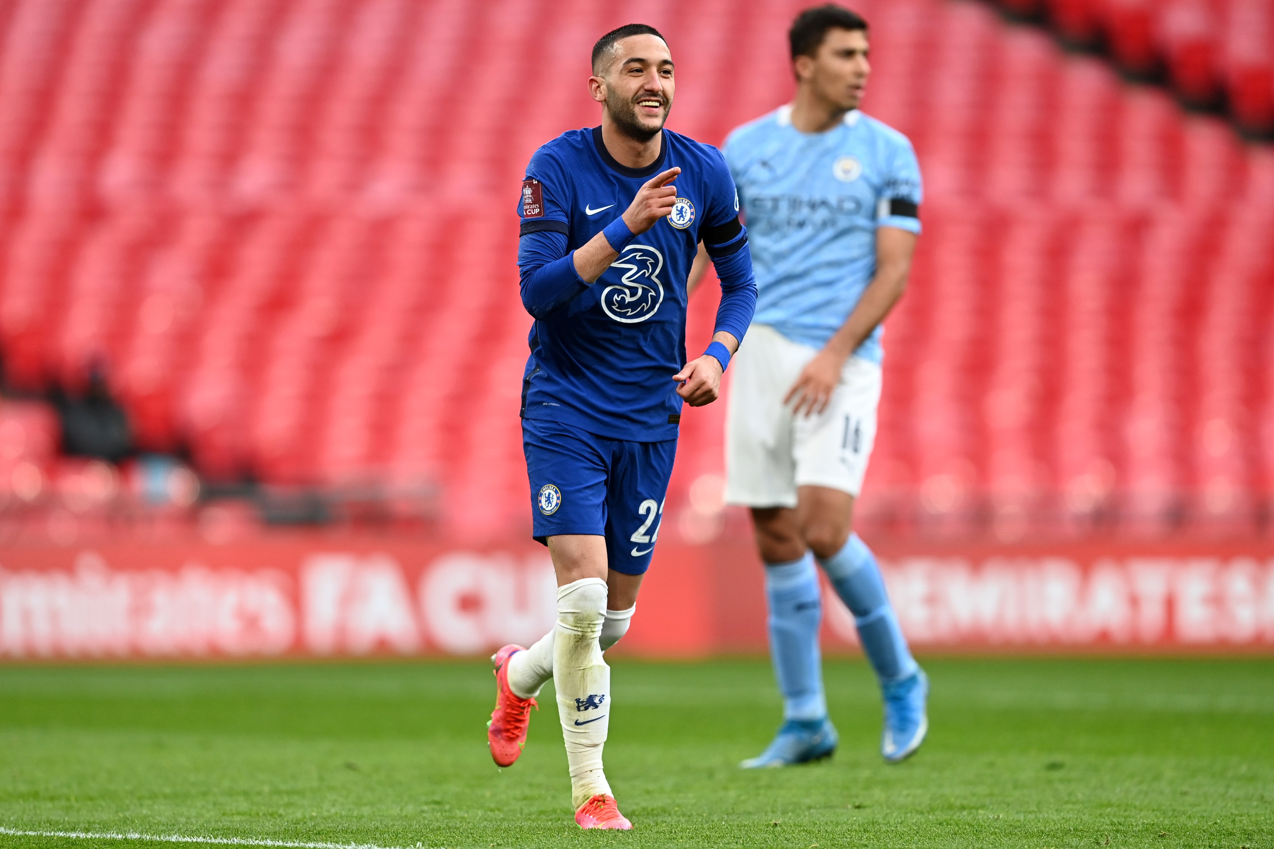 Uefa Champions League Hakim Ziyech With The Goal And The Chelsea Defence With Another Clean Sheet As They Reach The Fa Cup Final By Beating Manchester City Ucl T Co P2m9slvqd1