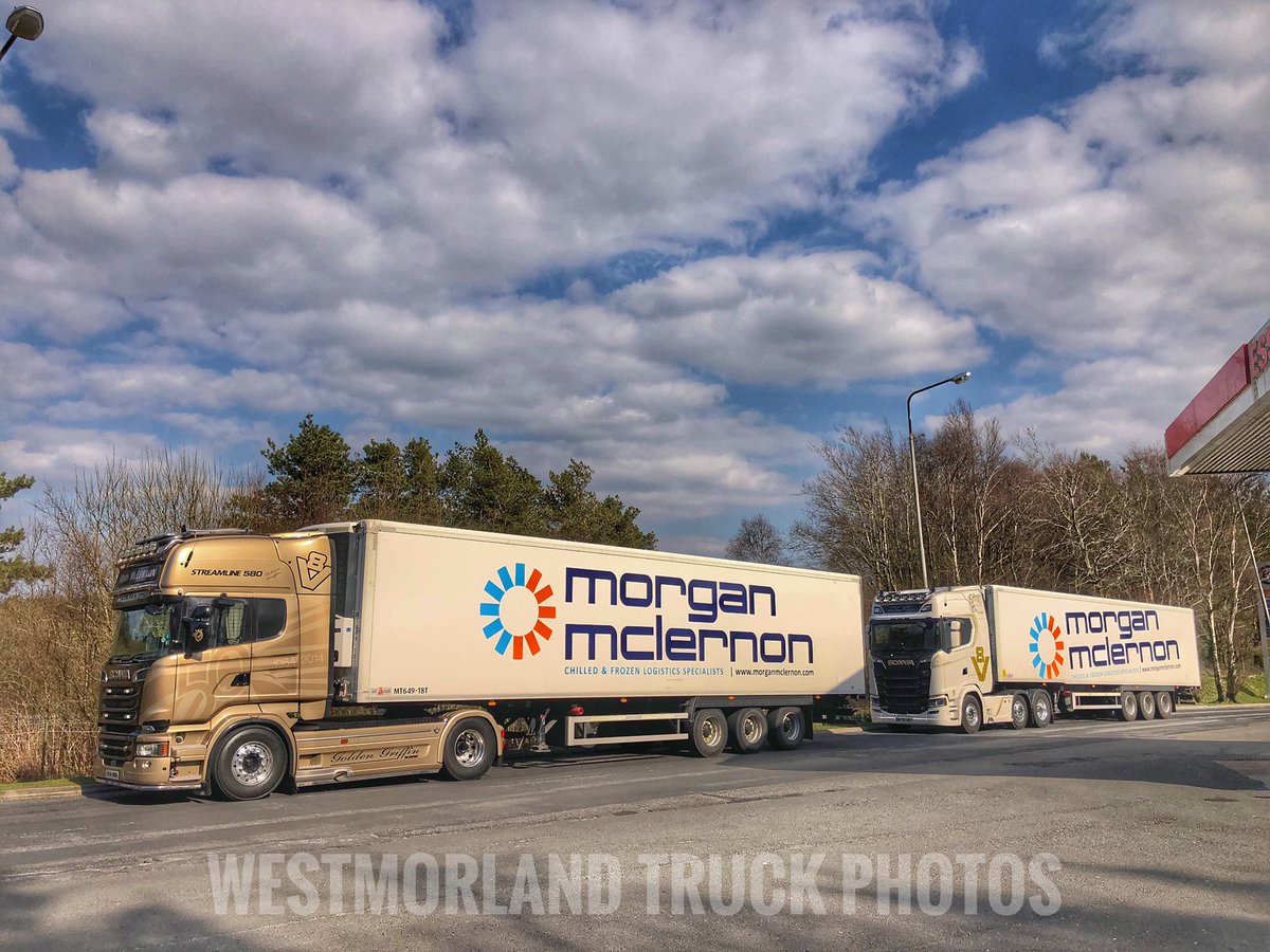 Good to catch two <a href="/MorganMcLernon/">Morgan McLernon Ltd.</a> this afternoon #scania