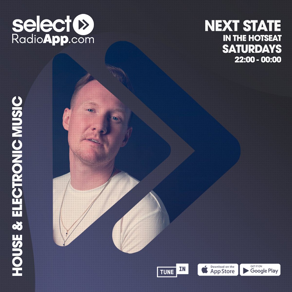 NextState_'s tweet photo. From 10PM tonight you can catch me with a full packed show on
@SelectRadioApp
I have a jam packed show of dance bangers to get your weekend into full swing 🙌🏼
Listen in here: https://t.co/DAvyEL9fvU
#SelectSaturdays #radioshow #London https://t.co/2KciBoWytW