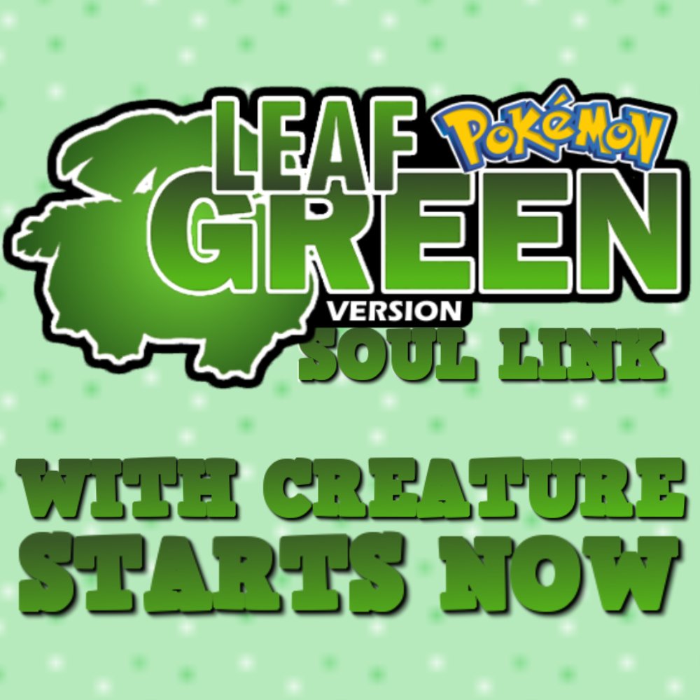 8BitKingGaming's tweet photo. Today I start part 4 of #PokemonFireRed and #PokemonLeafGreen Soul Link playthrough with Creature! Should be fun!  All while autohosting #SquareShiny #GigantamaxVenusaur and #GigantamaxBlastoise raids, doing giveaways + more! Watch at,

https://t.co/BKCaPfy0Dt https://t.co/AUuMetXWop