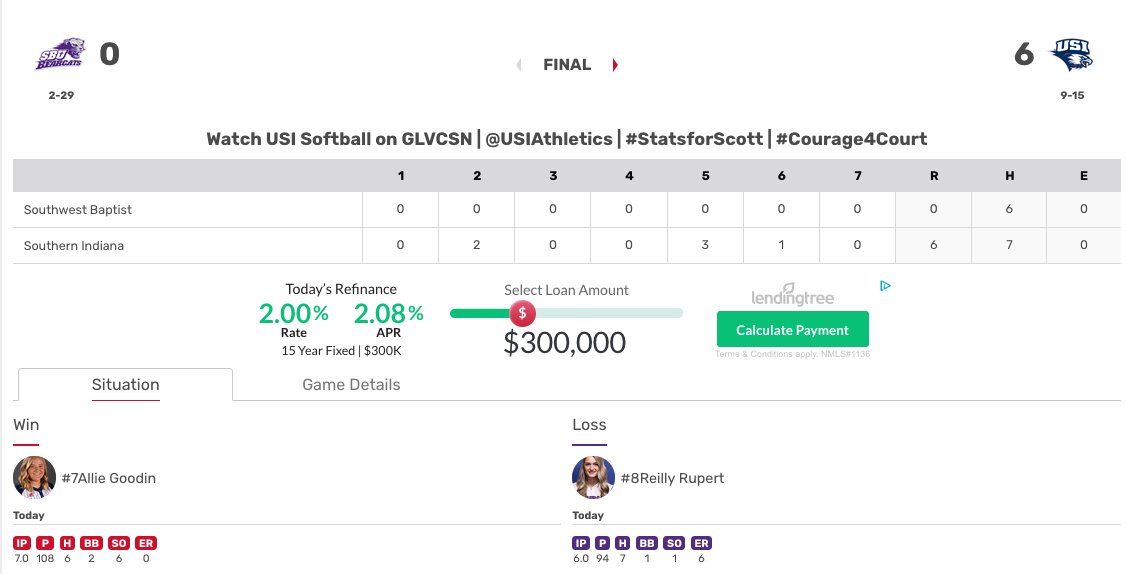 USI Athletics tweet media