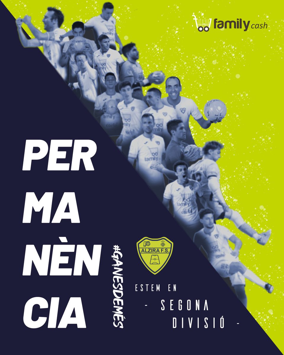 Sense paraules. 💙🤍

Alzira volverá a estar en el mapa de la Segunda División. 

#GanesDeMés