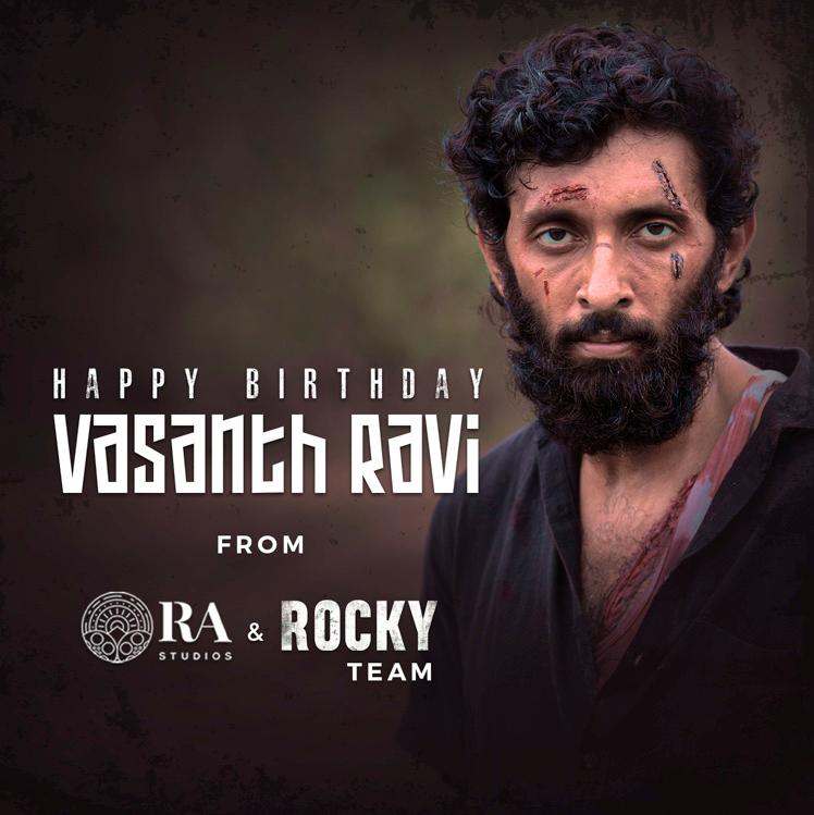 Happy Birthday Our #Rocky @iamvasanthravi  😎

#HBDVasanthravi #HBDRocky