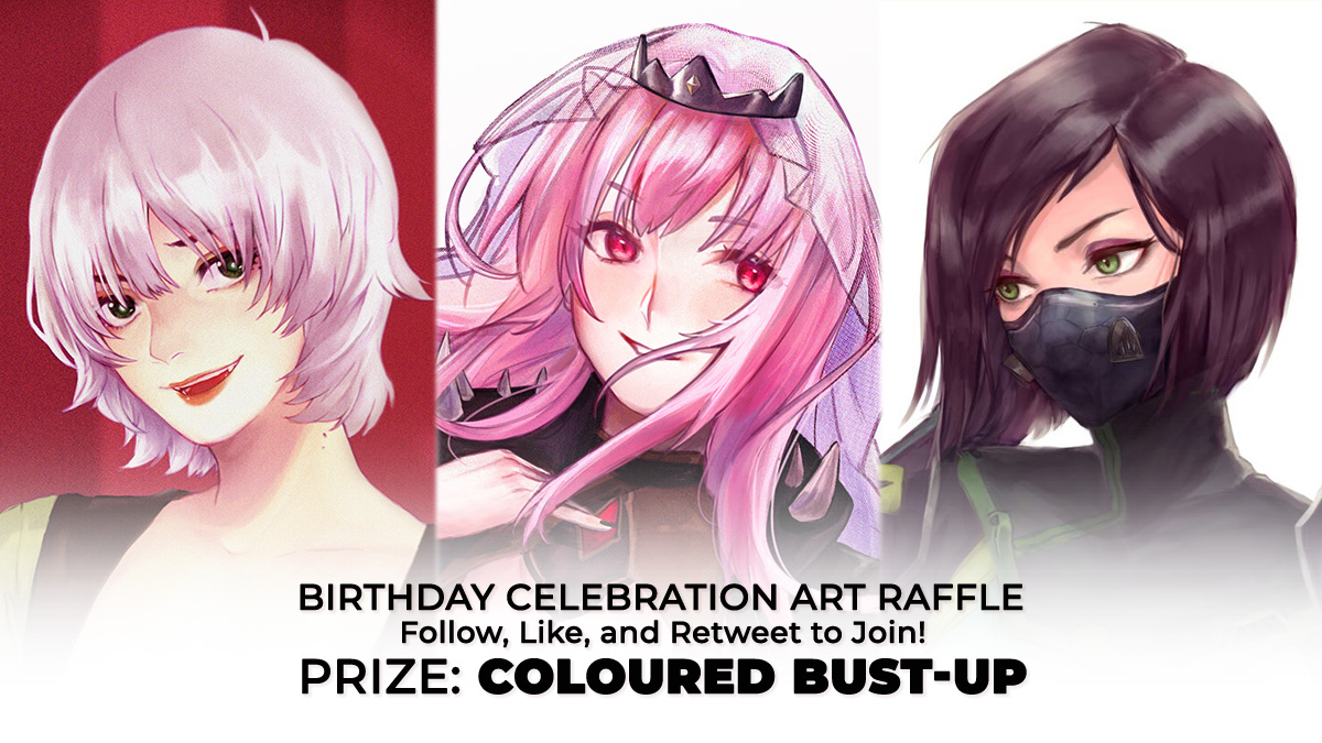 Cheezu_Art's tweet photo. 🎀Birthday Celebration Art Raffle 🎀

🌟 Winner Gets a COLOURED BUST-UP!!! 🌟

To Enter:-
👍 Like Post
🔄 Retweet Post (No Quote Retweets)
😳 Follow 

For an extra ticket, you can tag a friend in the comment section down section.

Winners will be announced on May 8, 2021! https://t.co/sClK5W7kDD
