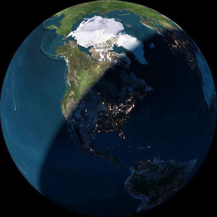 Day And Night On Earth.🤩