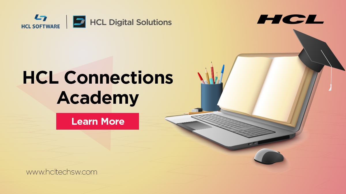 HCLDigital's tweet image. Stay up-to-date on our latest HCL Connections releases, learn best practices, solve challenges, and transform your business.

Join these not-to-miss Connections #webinars: hclsw.co/4hc419 #DigitalSolutionsAcademy #LetsConnect