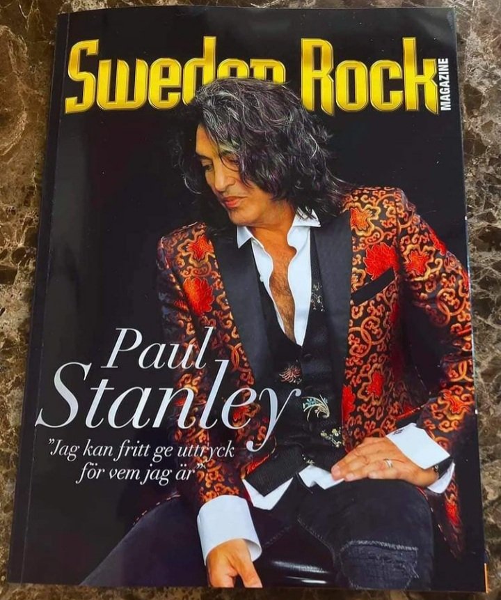 PAUL STANLEY sacó disco solista y es tapa en diferentes revistas del mundo!! #efectometal