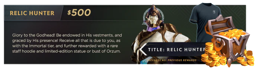 For those who want it all and have some empty shelf space. 

Only 2 days left to claim the Relic Hunter tier 🗿

#GatesofPyreKickstarter ✨