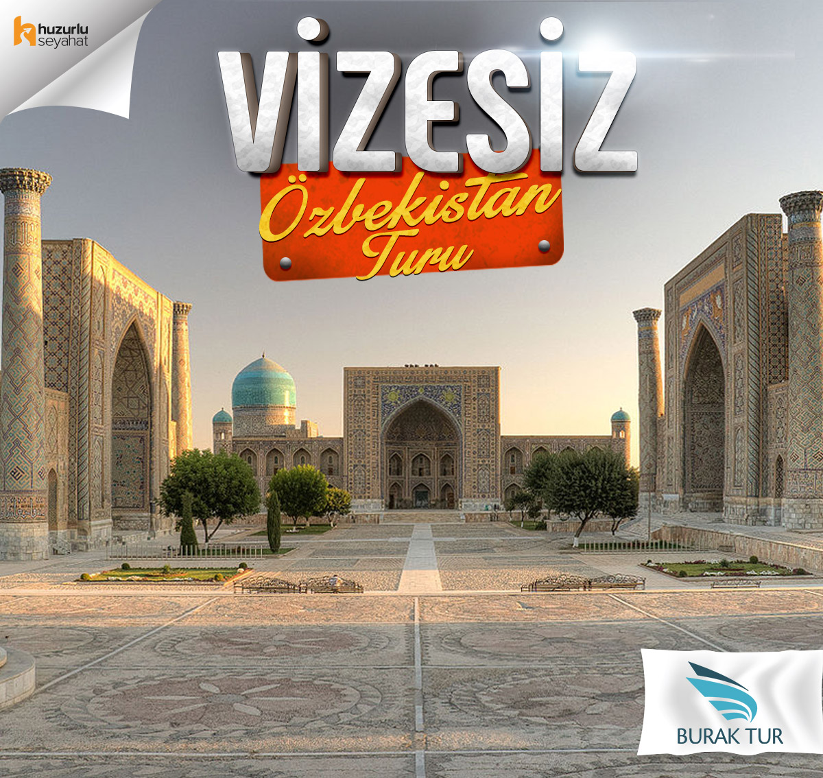 ✈ Özbekistan Turları
🕌 Semerkand, Buhara, Taşkent
✈️ THY ile

📅 En yakın tarihli tur: Ramazan Bayramı 2. Gün Çıkışlı
📅 Mayıs, Haziran, Temmuz, Ağustos, Ekim, Kasım

Detaylı bilgi ve rezervasyon için: buraktur.com/ozbekistan-yur…

#ozbekistan #buraktur #taskent #semerkand #buhara