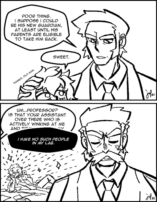 [ pokemon oc au ] ok but professor rowan's guidance did NOTHING to good au poppy's devilish attitude 