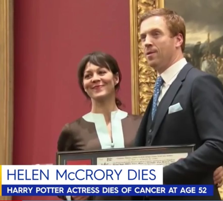 We lost a true bad ass yesterday
RIP Mrs. Fearless 💔

#PeakyBlinders 
#HelenMcCrory #AuntPolly 
#HarryPotter #Britishcinema #femaleheroines #elevatingwomen #womeninfilm #elevatingourstories #toosoon #DamianLewis #proposeinParis #truelove #laughter