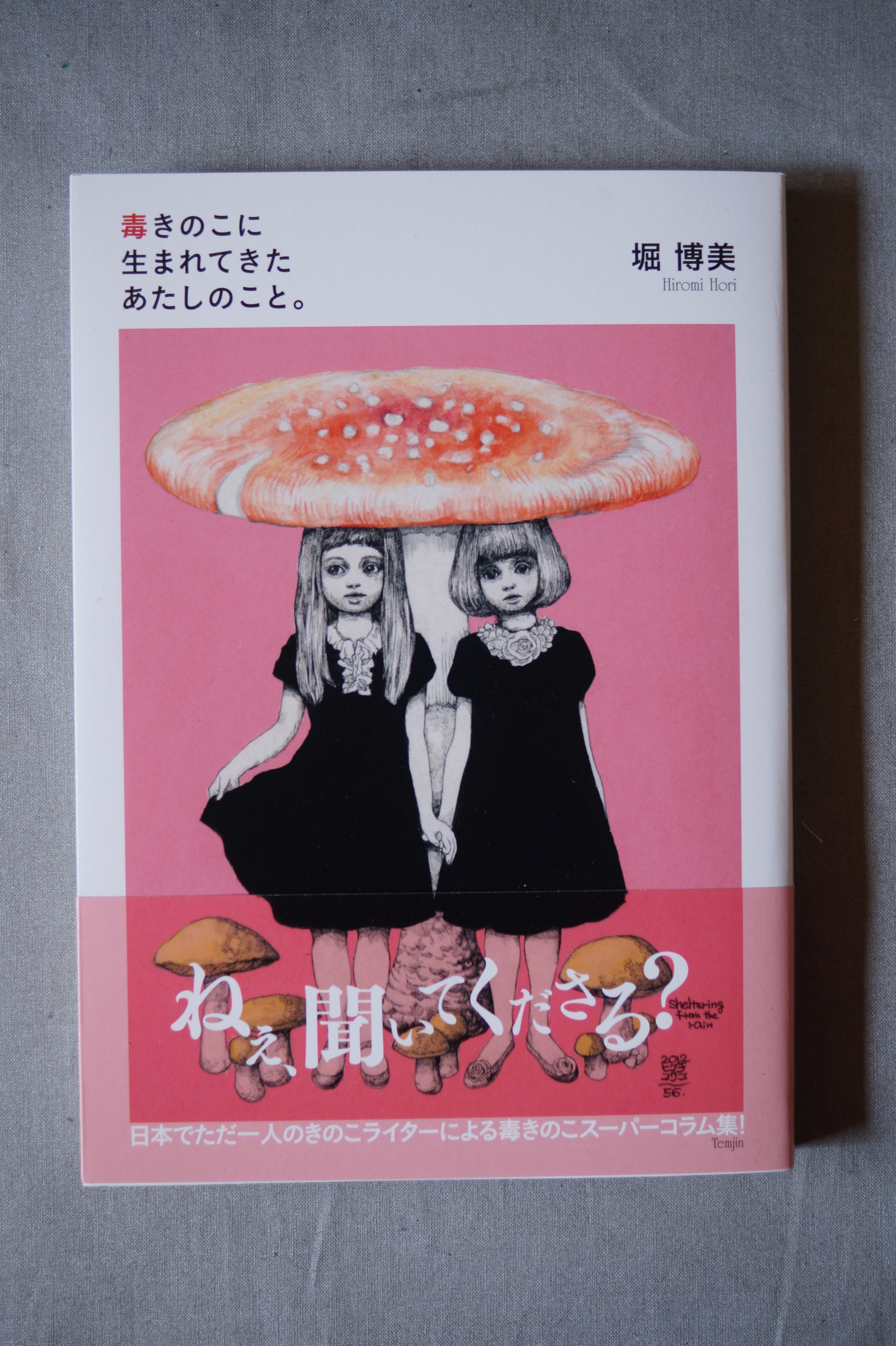 体験型無人書店 Self Books 大津京本の市vol ３ おモしロいに出会う 出店者さま紹介 10 堀きのこ堂 きのこる キノコlove111 ときめくきのこ図鑑 珍菌 ベニテングタケの話 毒きのこに生まれてきたあたしのこと の５冊の自著と
