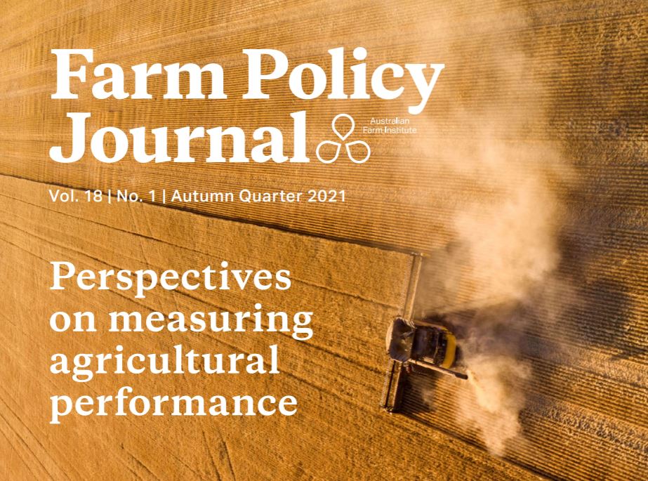 Prof. Bill Malcolm of <a href="/UniMelb/">abhi kumar</a> discusses structural change and new ideas to improve #farm performance in the latest #FarmPolicyJournal. He argues that productivity indicators point towards the need to remove barriers to further structural adjustment > ow.ly/wiUO50Ep2EA
