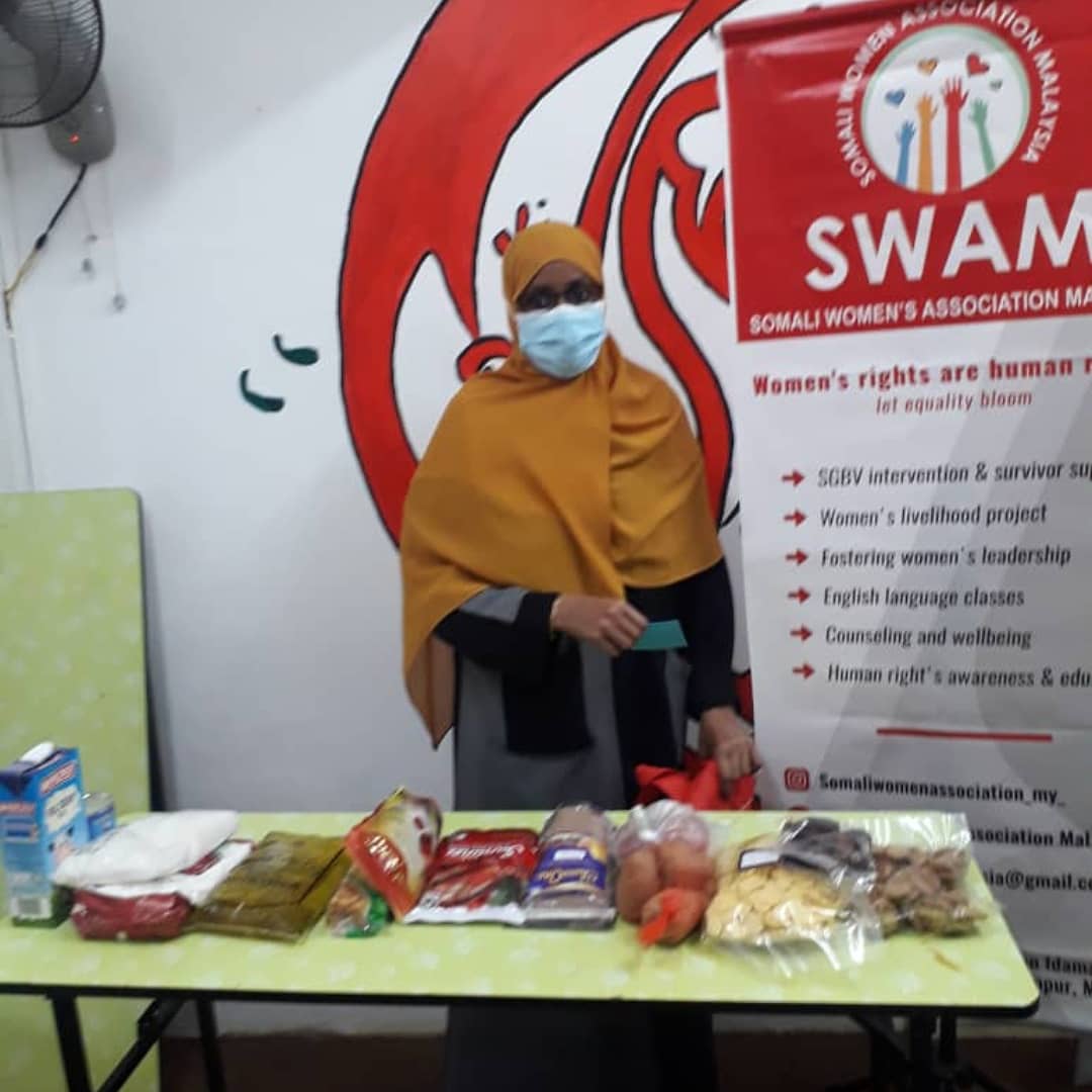 SWAMorg's tweet image. Yesterday @SWAM93971184 we distributed Ramadan food groceries, women scarves and baby items for 200 of our women members. Thank you donors you know yourselves ❤️
Also we thank everyone helped, volunteered packed, delivered and distributed.