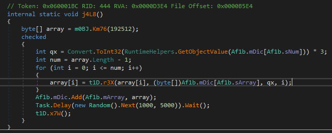 1nternaut's tweet photo. YARA-rule that covers #SaintBot .NET dropper decryption function.
https://t.co/jV2KGQCdzM
https://t.co/ncoivacyaD https://t.co/nbg9TF8pcl