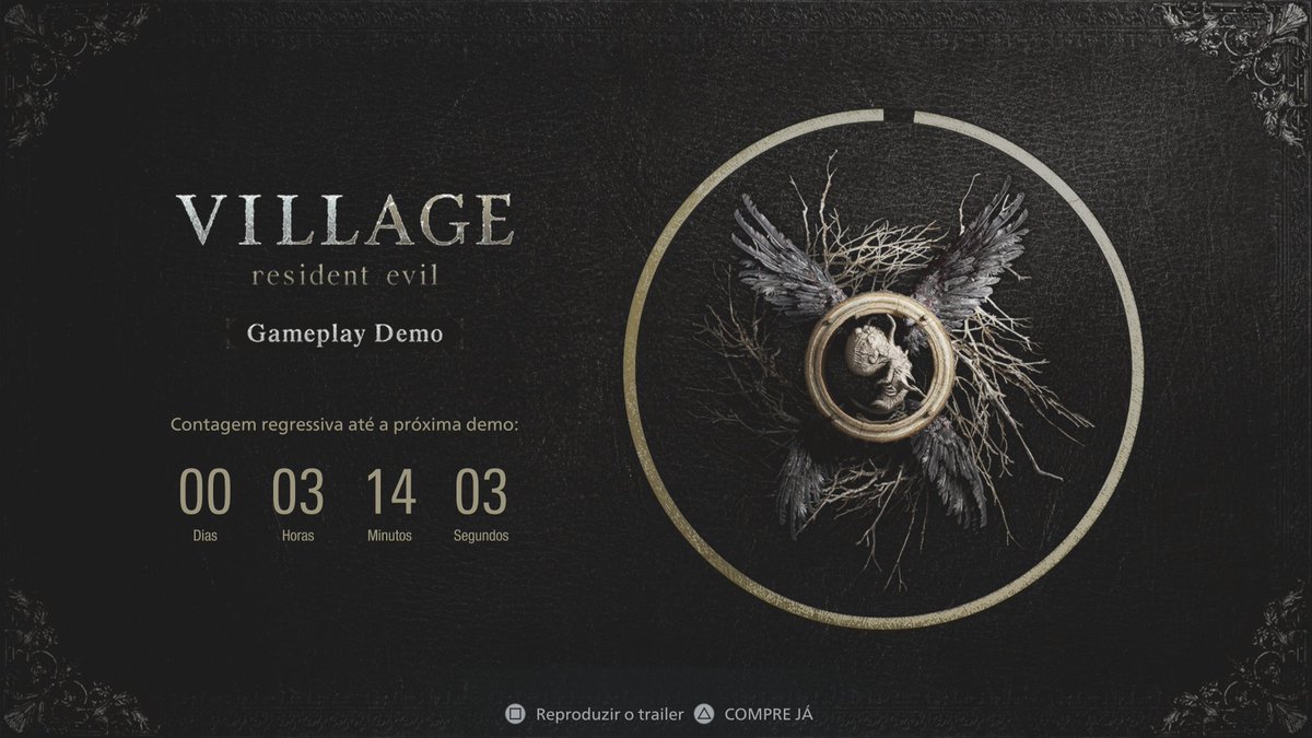 residentevildb's tweet photo. Boa tarde, Família! Hoje sai a primeira demo de #REVillage no PS4/PS5, e vamos abrir live às 20h30 para esperarmos juntos a liberação da demo! Depois, tem gameplay dublado e impressões! Fechou? Então, espero vocês no chat! 💛 https://t.co/mn2gPMDVAI #REBHFun https://t.co/pbgwyd6c0c