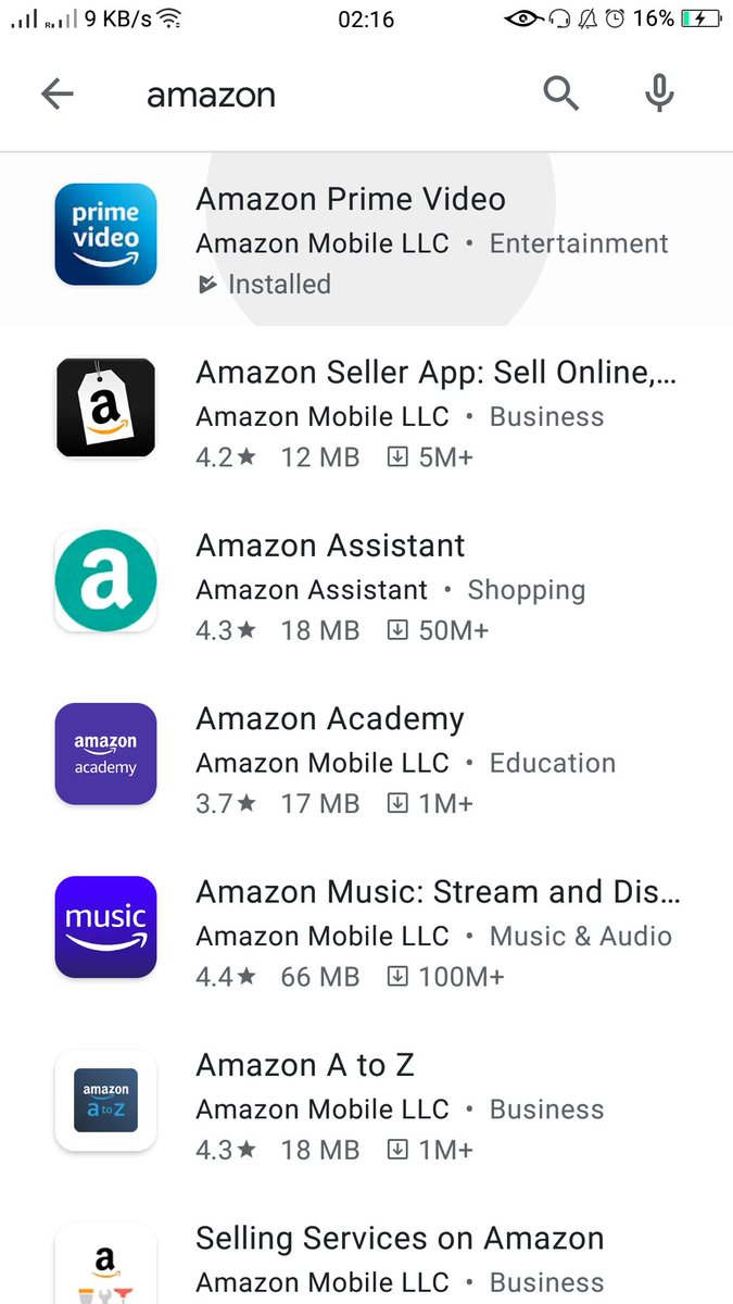 Anjali (@anjali_kashyap_) on Twitter photo I don't know why but, I am not able to find <a href="/amazon/">Amazon</a> shopping app on <a href="/GooglePlay/">Google Play</a> store.
Can someone help me out?
P.S. It isn't even a Chinese app 😁
<a href="/AmazonHelp/">Amazon Help</a>
#AmazonIndia #AmazonNotFound #GooglePlayStore I don't know why but, I am not able to find <a href="/amazon/">Amazon</a> shopping app on <a href="/GooglePlay/">Google Play</a> store.
Can someone help me out?
P.S. It isn't even a Chinese app 😁
<a href="/AmazonHelp/">Amazon Help</a>
#AmazonIndia #AmazonNotFound #GooglePlayStore