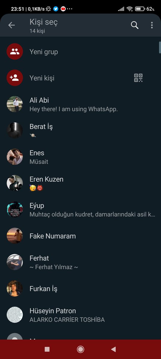 Flörtüm; senin şimdi çevrende çok kız vardır çekemem ben öyle kız falan 
Ben; 🥱
Kızlar;
