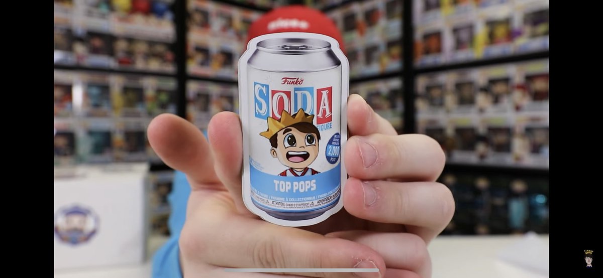 professorjosh's tweet photo. I spy @toppopsyt checking out some custom swag on his newest video! 

Love how the Top Pops Soda design came out. Plus #popfourceone sticker in the house! 

https://t.co/3nOasVMBNX

#funko #funkosoda #FunkoPop https://t.co/0OO7F4R6Ci