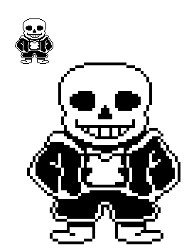 Thetoonhero4 on X: #DUSTTALE sans overworld sprites!!!! A lil