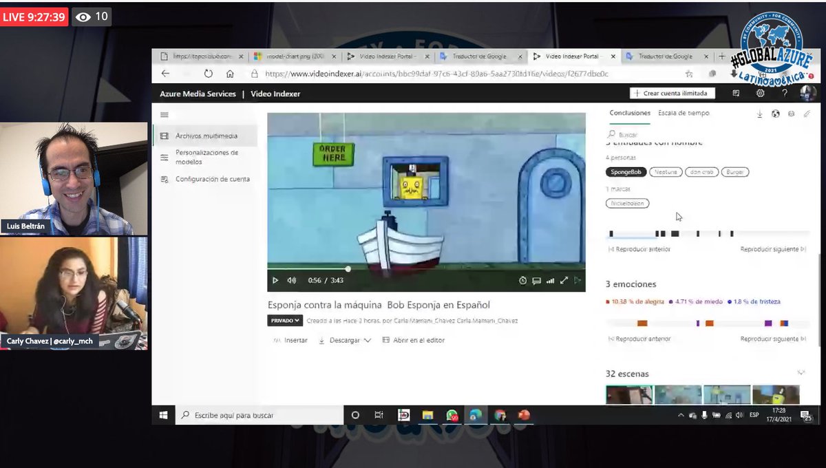 Bob Esponja patrocinador secreto del #GlobalAzureLatam jajaja <a href="/CarlaMamaniCha1/">Carla Vanesa Mamani Chavez</a> :3

#GlobalAzure n.n
#SpongeBob 
#SpongeBobSquarepants