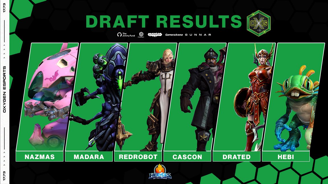 Say hello to #OXGHOTS for #HeroesCCL Season 2!

Welcome newcomers Drated and <a href="/simply_hebi/">Hebi</a>!