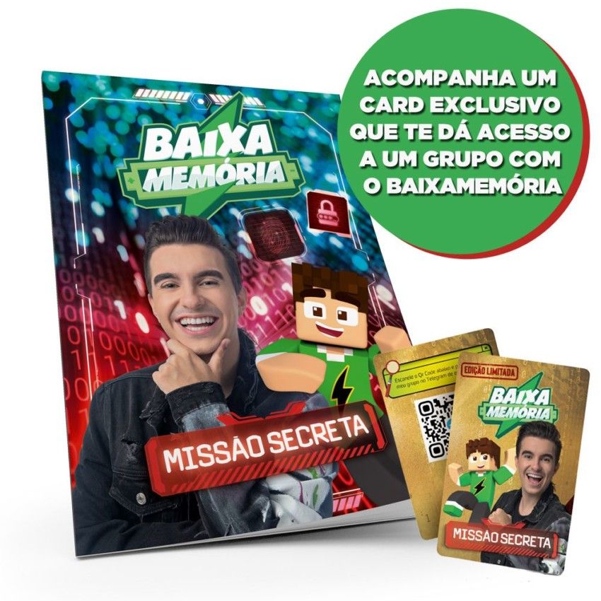 Juiyc3's tweet photo. Livro do BaixaMemoria!!!
https://t.co/jvrZ6LXsEM
#FMC #FamiliaCraft #Minecraft #AuthenticGames #Spok #MoonKase #Jvnq #Febatista #Malena #JazzGhost #MinecraftJava #NovaSérie #BaixaMemoria
#bbb? #MinecraftGuerra? https://t.co/SCMfU9qFoc