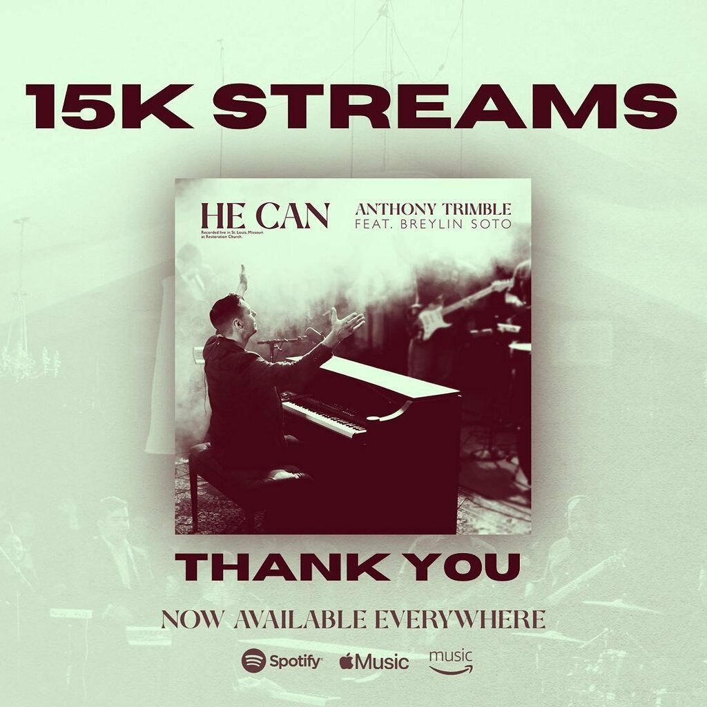THANK YOU for streaming “He Can”! 🔥Your support, shares, and prayers mean so much! 🙏 Thank you <a href="/brittaniscott/">Coach Scott</a> and <a href="/kevin/">Kevin Systrom</a>.winebarger for your tremendous encouragement and help with this release. instagr.am/p/CNyAiq-lOtp/