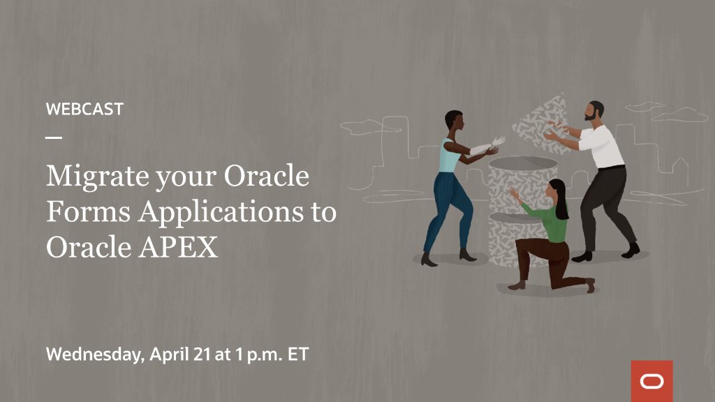 OracleDevs's tweet photo. Learn about the key reasons to modernize and when it's the right moment to start your @OracleAPEX project. https://t.co/uy4U8ptkKI https://t.co/U3QPFThV1q