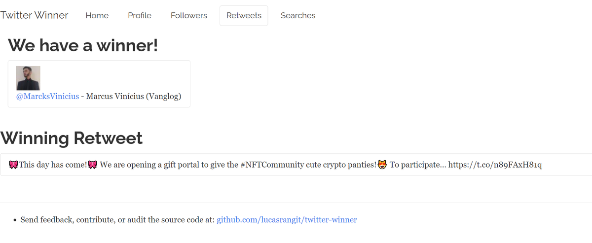 SunpixelG's tweet image. Guys, it's time to sum up the results of the contest. Unfortunately, only a couple of people decided to participate in it.😭 We are a little upset, but we are still ready to announce the owner of these cute panties.🎀 It becomes @MarcksVinicius ✨
#nftgiveway #NFTCommunity #NFTs