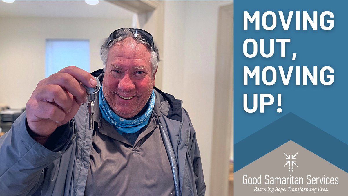 🎉 Congratulations, Gregg! 🎉⁠ Greg is leaving our program because he has found an apartment in Malvern! ⁠#housingfirst