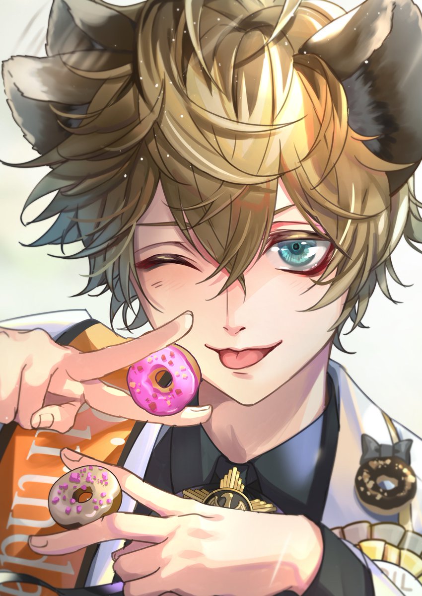 ツイステ まだ仕事沢山あるのに絵を描いてしまった っ ラギブチお誕生日おめでとう 小金井コガネ Sungo運営 のイラスト