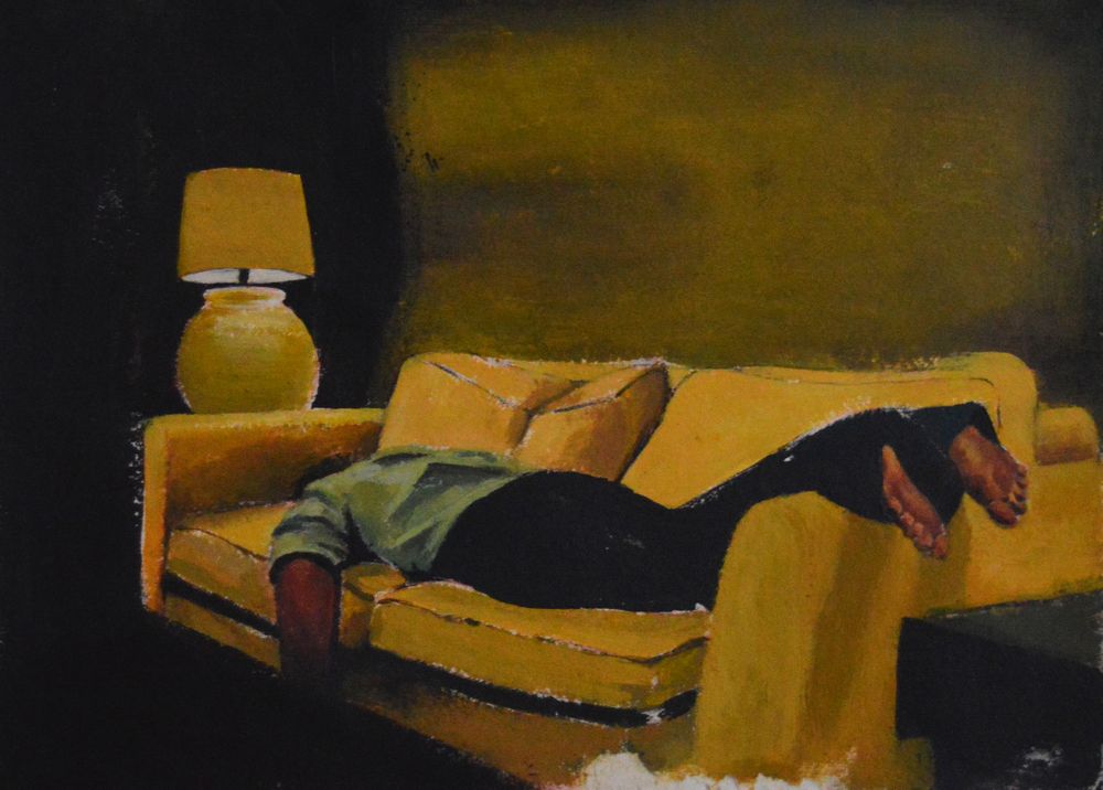 How has the past year been for you? We're asking people of all ages to participate in an online exhibition of artworks showcasing moments of emotion and resilience in everyday life. #PortraitsAGO ago.ca/portraits-resi…
🖼️ 1AM by Alissa Zilber