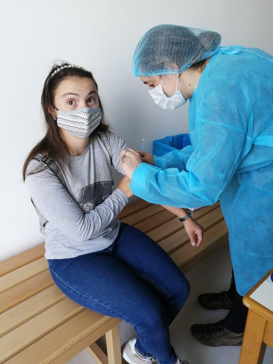 520 personas con síndrome de Down se vacunaron en dos jornadas. Tremenda gestión de <a href="/AsocDownUY/">Asociación Down UY</a>, <a href="/MvdCityTorque/">Montevideo City Torque</a> y <a href="/MSPUruguay/">Ministerio de Salud Pública – Uruguay</a>