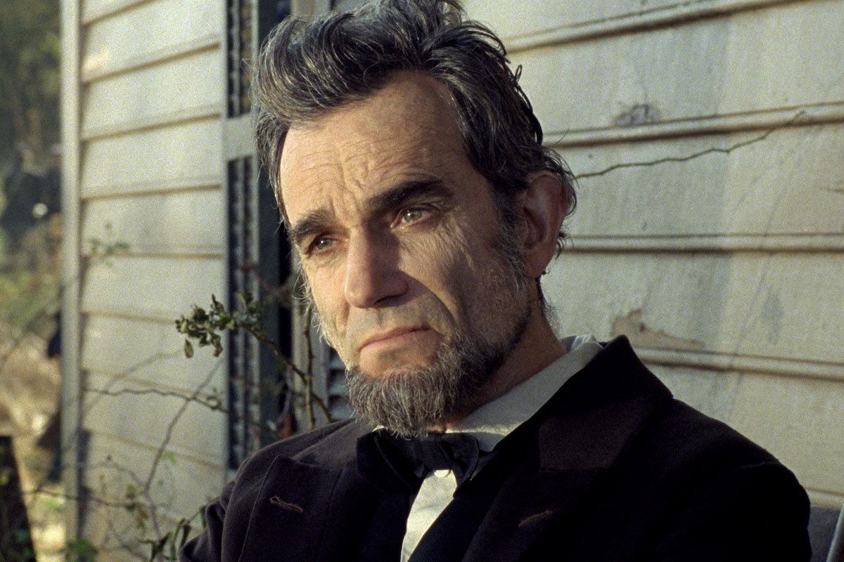 Daniel Day Lewis as Daniel Plainview (There Will Be Blood) and Abraham Lincoln (Lincoln)