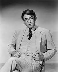 Gregory Peck as Atticus Finch (To Kill a Mockingbird) and Dr. Mengele (The Boys from Brazil)