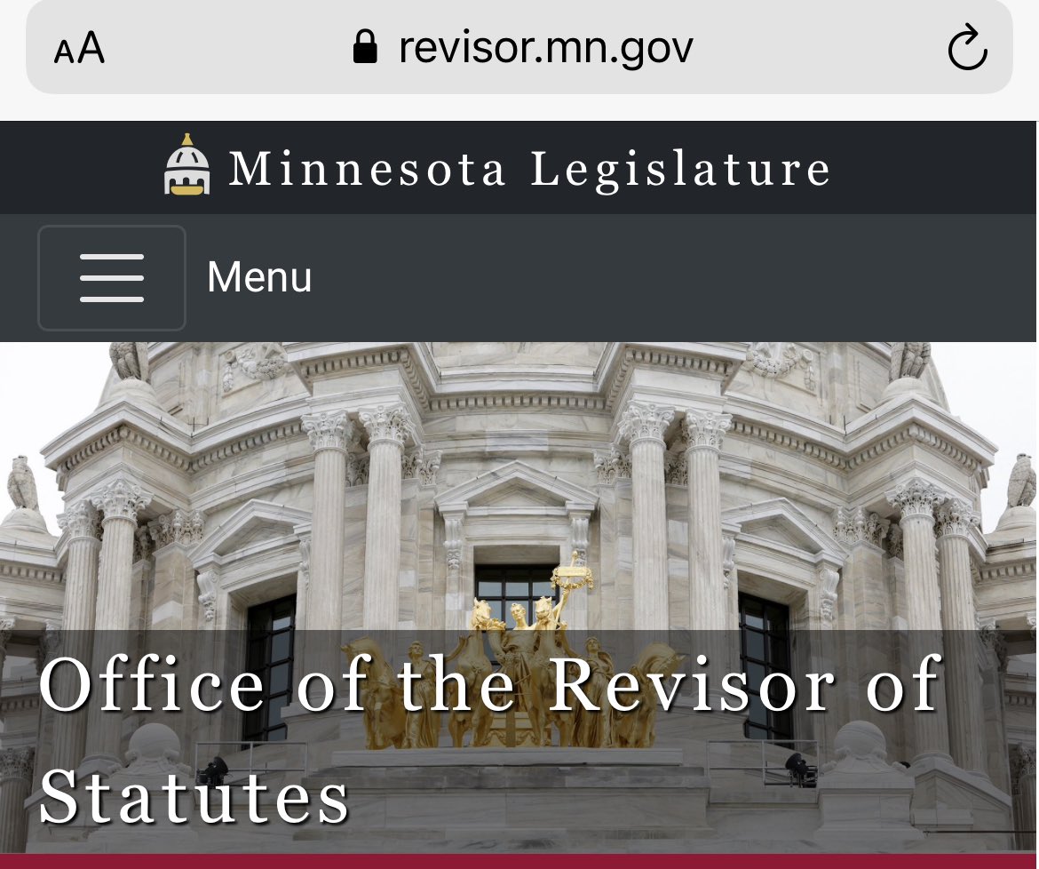 This is ABSOLUTELY FUCKED. It’s real and new proposed legislation.  https://www.revisor.mn.gov/bills/text.php?number=SF2381&version=0&session=ls92&session_year=2021&session_number=0&fbclid=IwAR2gUE3MqzdC32OJ-btEiR9vSKgW-K9DjDX_a
