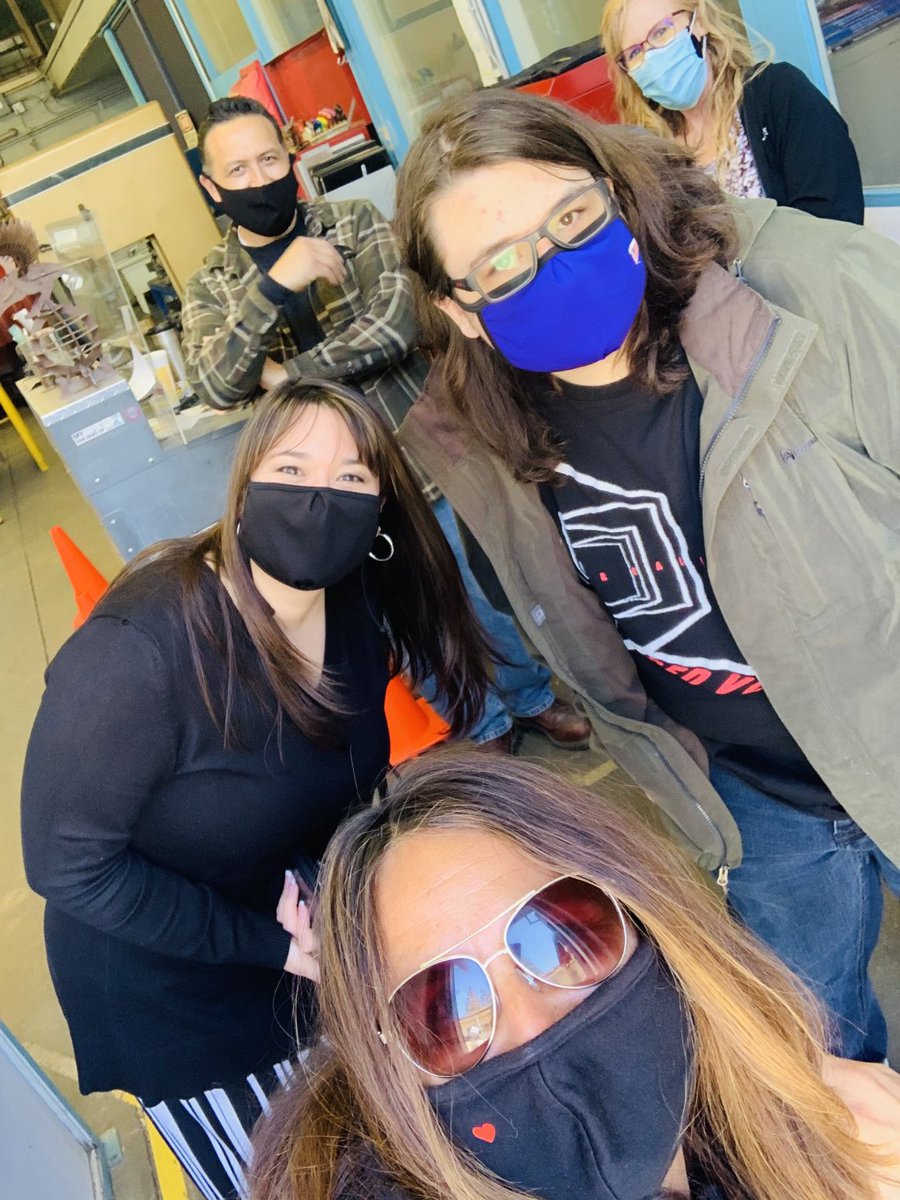 SprowlMaria's tweet image. Feeling thankful ... still connecting kiddos ... creatively and passionately! Thank you Simi Institute for Careers /Education and Jesse, Instructor for the  Welding Program,  for taking time to inspire one of my grads! 💙