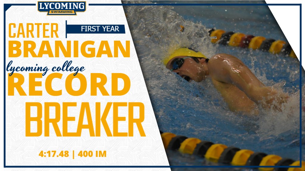 2 OF 2 TONIGHT FOR CARTER BRANIGAN! GO 
<a href="/SWIMLYCO/">Lycoming Swimming</a>. #d3swim #MACswim