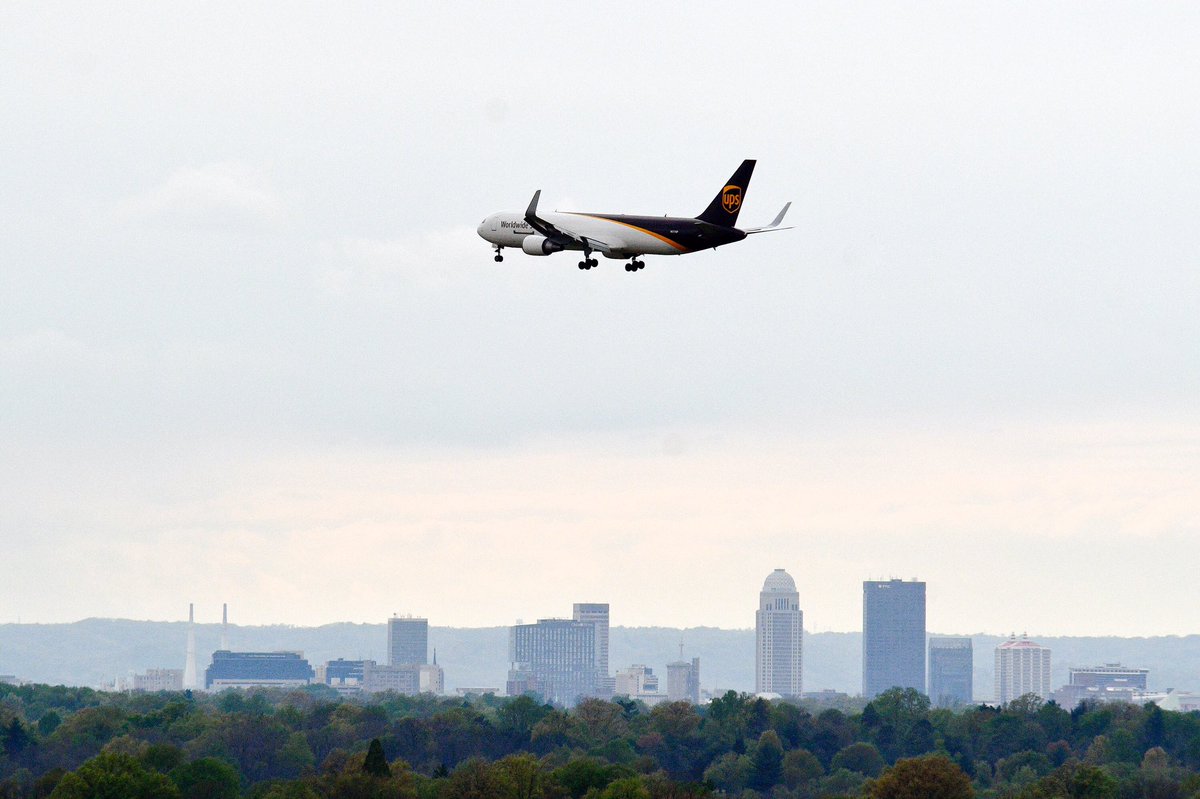 ICYMI: Our <a href="/Boeing/">The Boeing Company</a> 767 flew over Louisville during <a href="/kyderbyfestival/">KY Derby Festival</a>’s #ThunderOverLouisville air show.

Meet the crew flying to new heights &amp; inspiring kids to pursue careers in aviation. upsairlines.info/3v1dHSl