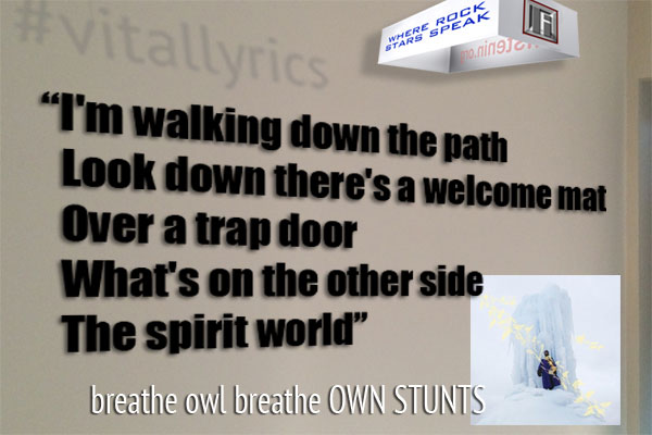 listeninNOW's tweet photo. #vitallyrics for life   ♪♪

from Breathe Owl Breathe @CassetteCanyon

do you know the song?

https://t.co/d81orpVEa3 https://t.co/bngiAy7Twy