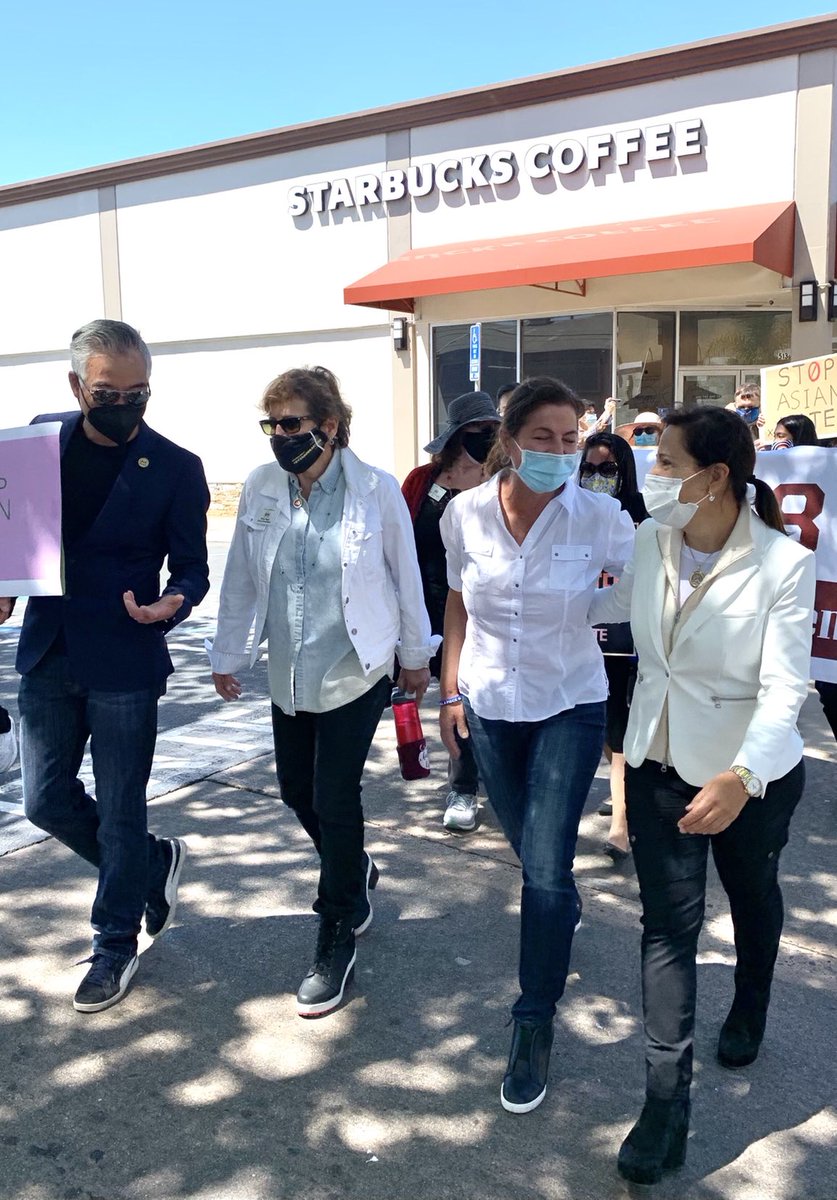 GinaPapan's tweet photo. #stopAAIPHate Strong together in Millbrae against hatred &amp; violence.  Love &amp; Humanity ⁦@EleniForCA⁩⁦@davidcanepa⁩ ⁦@SupDavePine⁩⁦@ApiSmc⁩ ⁦⁦@DianePapan⁩ @juslynmanalo⁩⁦@JoshBeckerSV⁩⁦@EmilyBeach650⁩ ⁦⁦@millbraecouncil⁩ https://t.co/5IvuhLlX3e