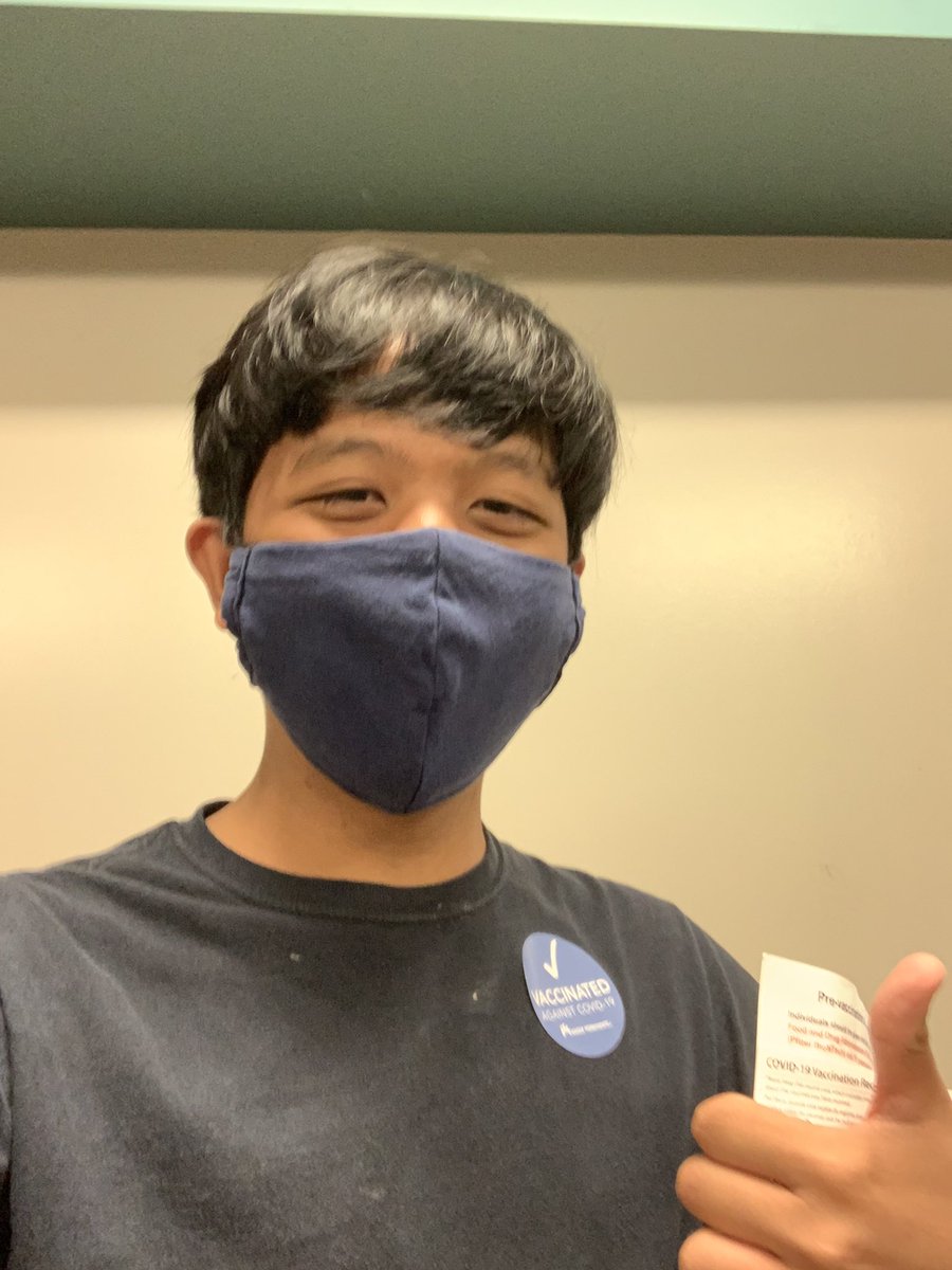yun_head's tweet image. Just got vaccinated. Feeling like #daboss