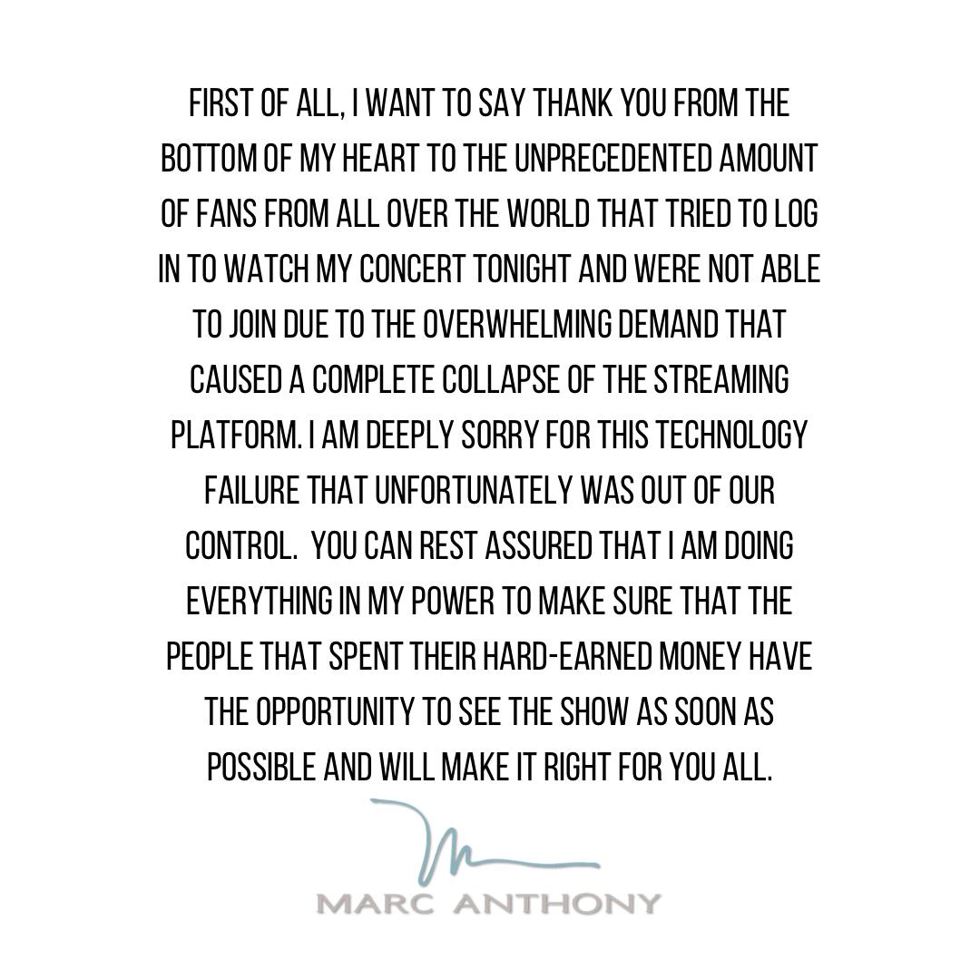 MarcAnthony's tweet photo. https://t.co/FoOpmNR75b