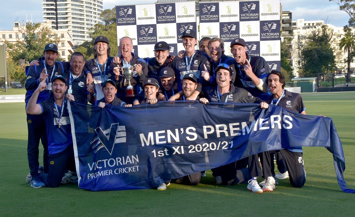🏆2020/21 Men’s 1XI Premiers🏆

So proud of these guys who have worked so hard this year to achieve the success they are now enjoying!!!

Led superbly from the front by skipper Jake Hancock and Head Coach Julien Wiener.

Congratulations all!

#37years #premiers #TrueBlues