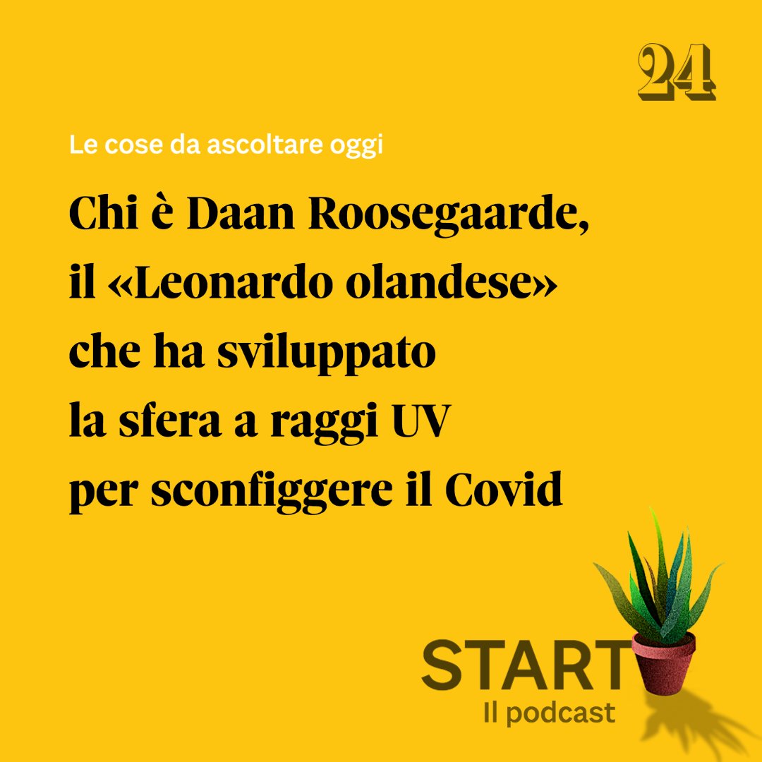 sole24ore's tweet photo. I progetti visionari di Daan #Roosegaarde per sconfiggere il #Covid. Se ne parla oggi a #Start, il #podcast del #Sole24Ore: ● Spotify: https://t.co/dOLso7mUON ● Apple: https://t.co/D7bOKfj4LY ● Google: https://t.co/ky9E62NX8I ● Spreaker: https://t.co/KtLFyEXz82 https://t.co/nglK6Qlm8O