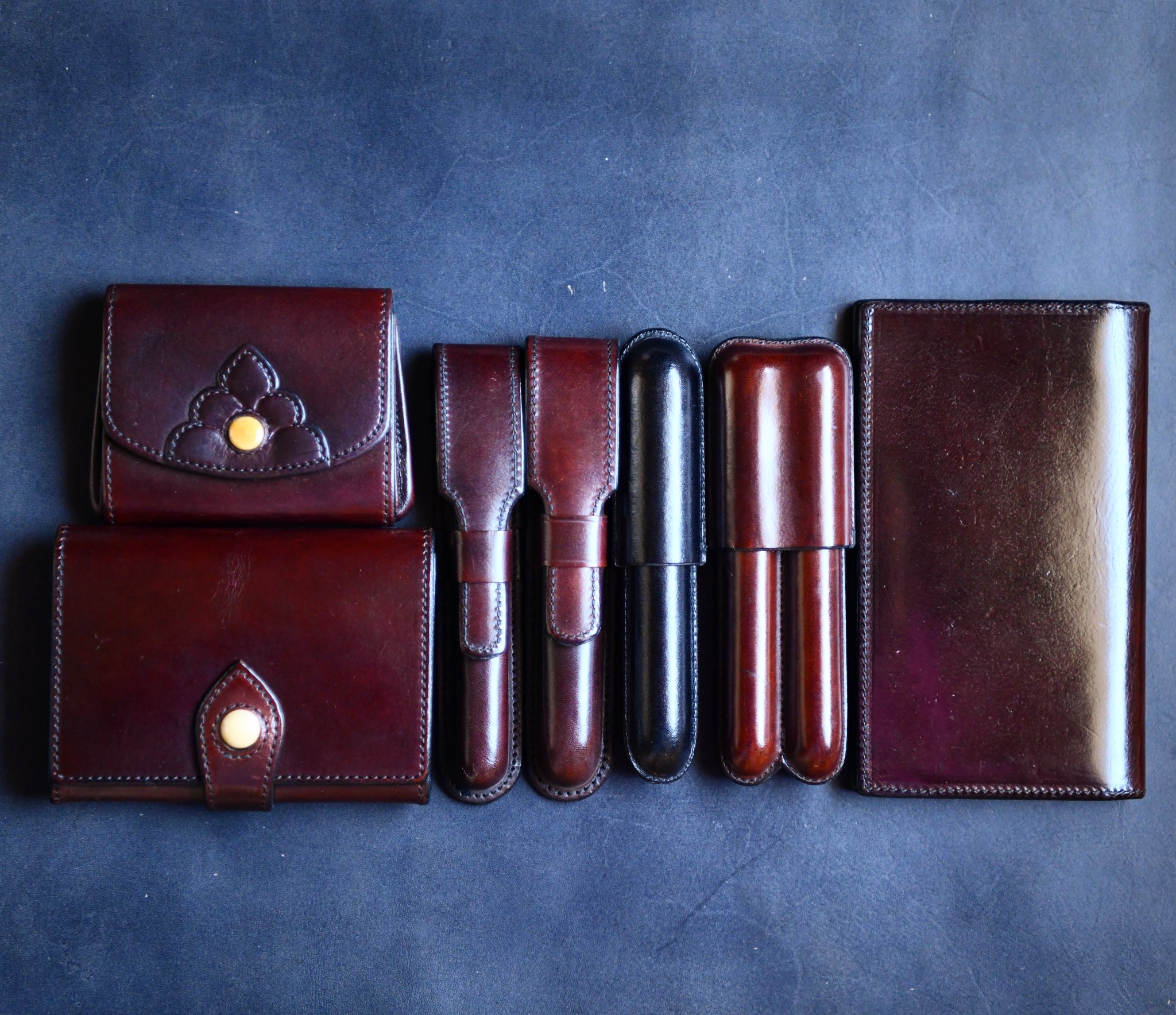 ハンスオスター 財布 Hans Øster ミドルサイズの蛇腹式。 #hansoster #hansøster