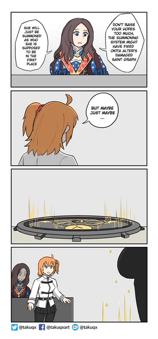 Little Okitan wants to help Master: Part 44 [Here I am]
#FGO 