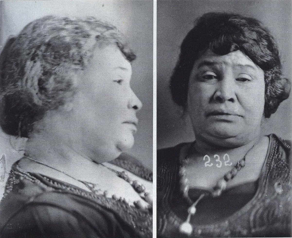 AShudders's tweet image. 1920 mugshot of Lulu White, Storyville Madam
#openshudders #luluwhite #storyville #truecrime #truecrimepodcast