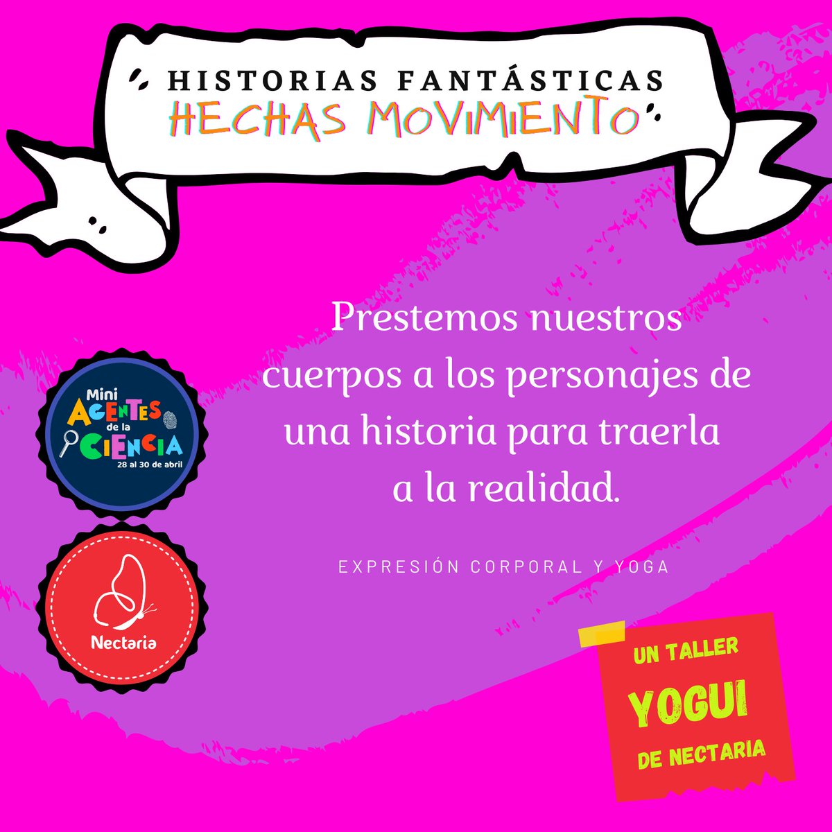 nectariamx's tweet photo. #talleres #talleresonline #tallerescreativos #talleresparaniños #talleresinfantiles #movimiento #diadelaniñez #actividadesparaniños #actividadesinfantiles #actividadesencasa #actividadessensoriales #yoga #expresioncorporal #kids #teatro #teatroinfantil https://t.co/lIueY7GdIk